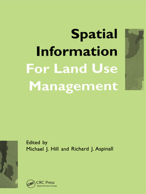 cover image of Spatial Information for Land Use Management